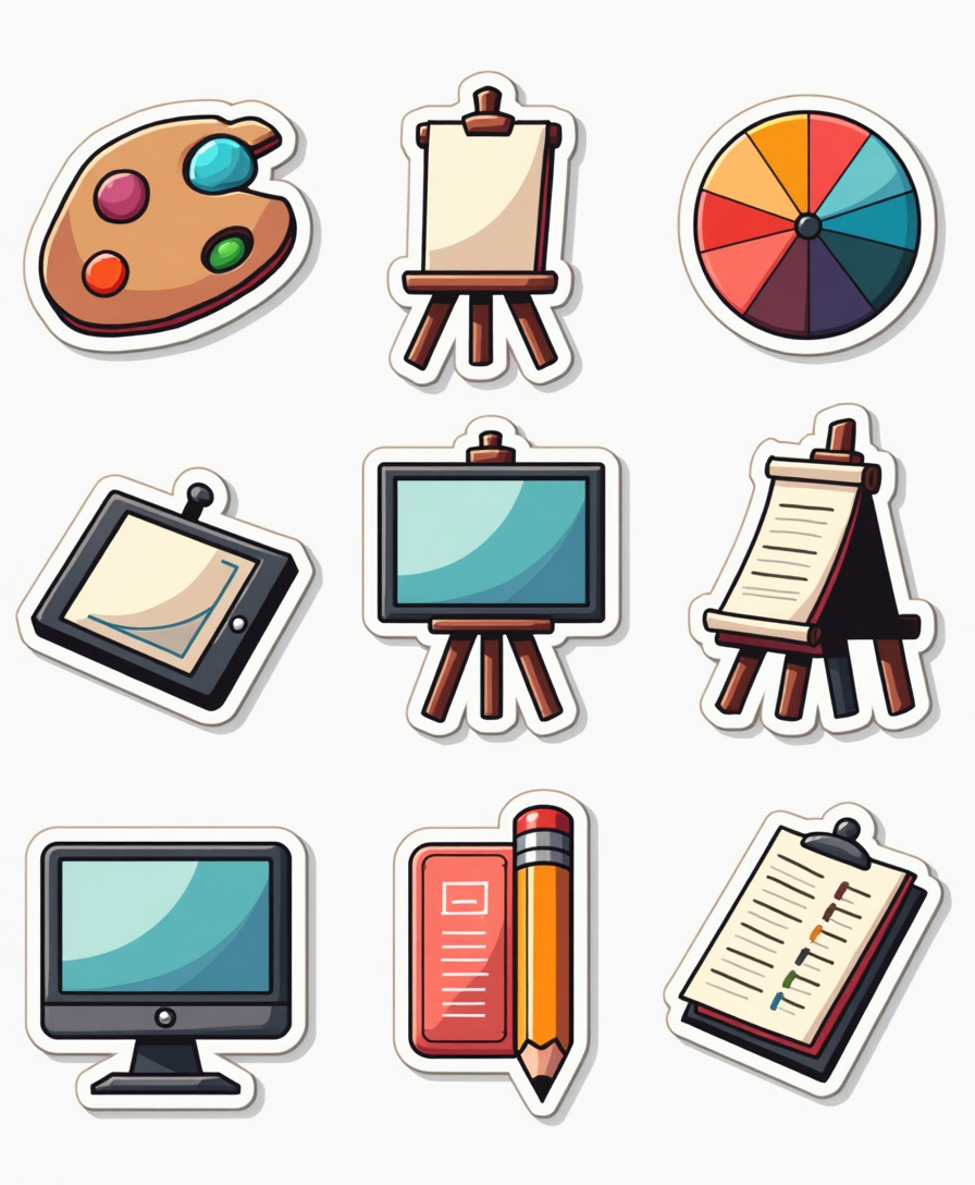Profession - Sticker Sheet v33
